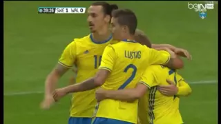 Sweden-Wales 1-0 Goal 40' Emil Forsberg