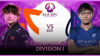 Fnatic vs Nigma Galaxy Sea Game 1 (BO3) | DPC SEA 2022 Tour 2: Division I