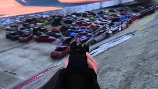 Gta v | 125 CAR EXPLOSION | BIGGEST EXPLOSION IN GTA V | epic.