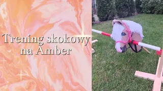 Pierwszy trening skokowy na Amber!😱💖