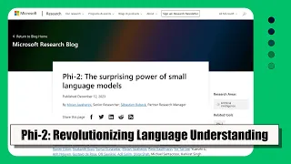 Phi-2: Unleashing the Power of Small Language Models for Superior Reasoning and Language Understandi