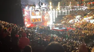 WWE Raw 30TH Anniversary Opening Intro & Pyro