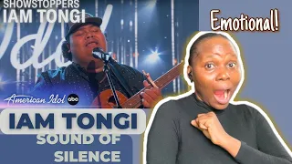 Iam Tongi Sings "The Sound Of Silence" And It's Eerie. Emotional. Epic. - American Idol Reaction