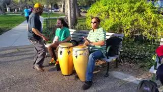 Charles Williams on Congas