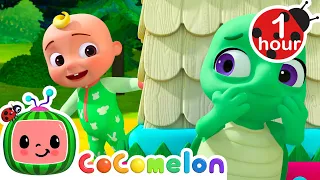 Hide and Seek | 1 Hour of CoComelon Animal Time - Learning Games with Animals Nursery Rhymes