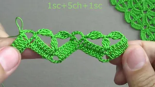 EASY Beautiful Pattern for beginners Crochet KNİTTİNG PATTERNS СУПЕР легкий УЗОР для вязания крючком