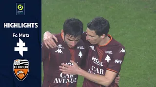 FC METZ - FC LORIENT (4 - 1) - Highlights - (FCM - FCL) / 2021-2022