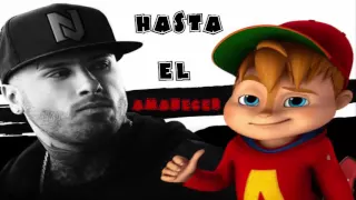 alvin y las ardillas Hasta el Amanecer   Nicky Jam (Audio Oficial)