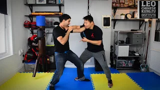 3 minute Wing Chun in 3 steps | Defend against wrist and neck grabs | Sifu Leo