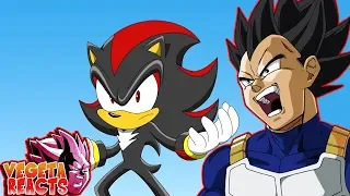Vegeta Reacts To Sonic the Hedgehog vs Shadow the Hedgehog Animation - MULTIVERSE WARS