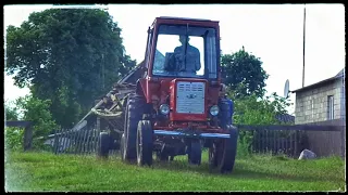 Т-25 хороший помічник в селі!