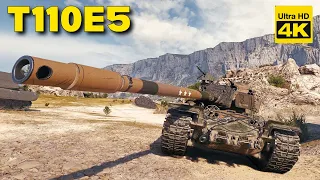 World of Tanks 4 Kills 10,7k damage T110E5 | 4K Video | - My battle My rules