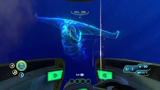 My first GHOST LEVIATHAN encounter [SUBNAUTICA]