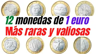 Las 12 monedas de euro más raras y valiosas (Monedas de 1 Euro)