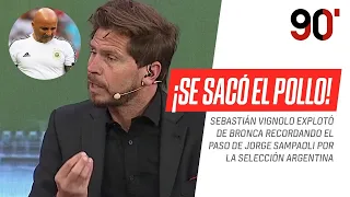 La contundente reflexión del Pollo #Vignolo sobre el paso de #Sampaoli por la Selección #Argentina