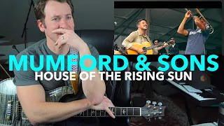 Guitar Teacher REACTS: Mumford & Sons "House Of The Rising Sun" LIVE @jazzfest(Celisse Killin it)