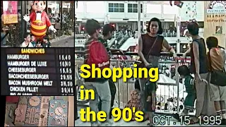 Shopping in the 90's - Glorietta Makati Philippines (1995)