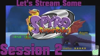 Let's Stream Some Spyro 2: Ripto's Rage (PS1) Session 2: Hunting with a Pinch of Salt