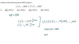 2020 AMC 10A: Problem 11