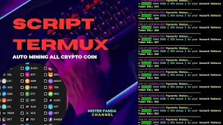 Script Termux Auto Mining All Crypto Coin | MISTER FANDA