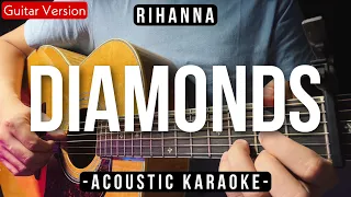 Diamonds - Rihanna [Acoustic Karaoke] Boyce Avenue Version