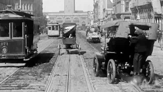 A Trip Down Market Street 1906 1080p colored