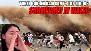 Unstoppable flood! The city with the Three Gorges Dam was flooded with floods | China flood 2022