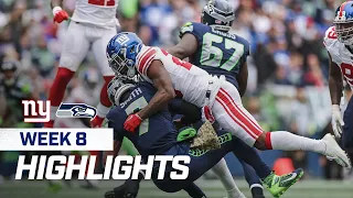 New York Giants vs. Seattle Seahawks Highlights | 2022 Regular Season Week 8