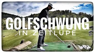 Der Golfschwung in Zeitlupe