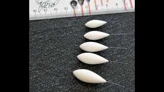 Making pole fishing floats