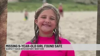 Missing 9-year-old found safe, suspect taken into custody