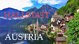 Austria Hallstatt Гальштат Самая красивая деревня в мире | 4K UHD