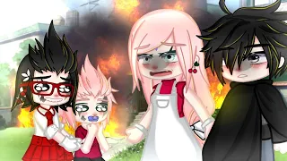 |•Memories•|Naruto Gacha Club GC|Família Uchiha|Sakura, Sasuke, Sarada e Suzuke 🌸