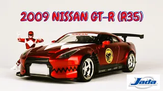 2009 NISSAN GT-R (R35) AND RED RANGER UNBOXING