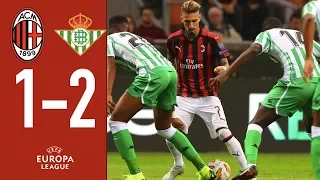 AC Milan 1-2 Real Betis - Highlights - Europa League Group F Matchday 3