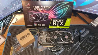 Working on the Giveaway GPU - ASUS ROG Strix RTX 3060