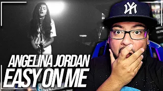 Angelina Is the FUTURE!!! Angelina Jordan - Easy On Me (Adele Cover) Live From Studio REACTION