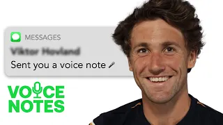 Casper Ruud Answers Voice Notes from Famous Athletes | Eurosport