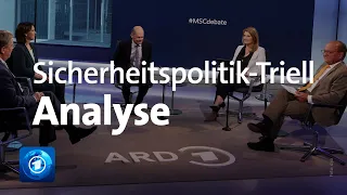 Sicherheitspolitik: Analyse zur TV-Debatte von Laschet, Baerbock und Scholz