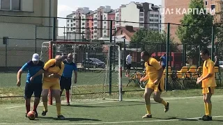 Футбольний матч серед молоді з інвалідністю провели в Івано-Франківську
