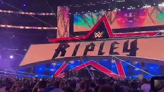 Rhea Ripley & Liv Morgan Entrance Wrestlemania 38