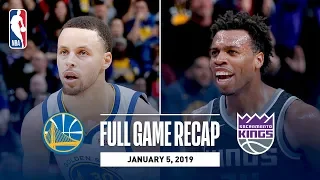 Full Game Recap: Warriors vs Kings | Warriors and Kings Combine For NBA Record 41 Made 3pt FGs