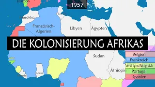 Die Kolonisierung Afrikas - Zusammenfassung auf einer Karte