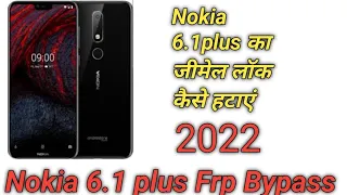 Nokia 6.1 plus Frp Bypass easy tricks/google lock