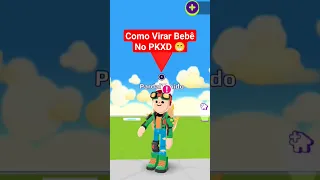 COMO VIRAR BEBÊ NO PKXD  😁🤩👶🍼🚼 #pkxd #atualização #jogo #2023 #novo #bebê #modo #tutorial