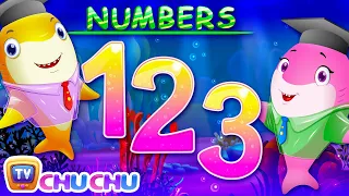 Baby Shark Numbers Song | Learn Numbers with Baby Sharks | Nursery Rhymes & Kids Songs by ChuChu TV