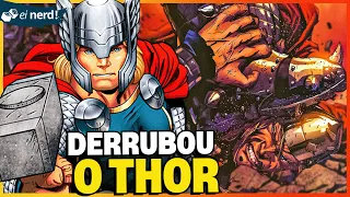 O VILÃO DA MARVEL QUE DERRUBOU O THOR COM UM GOLPE, SUMIU DAS REVISTAS