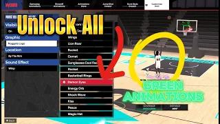 How to Unlock ALL Green Light Animations on NBA 2K24 ! *SEASON 5*