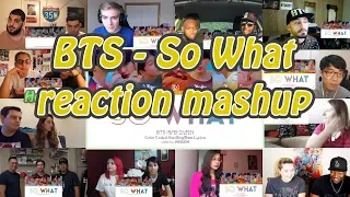 [BTS] SO WHAT lyrics video｜reaction mashup