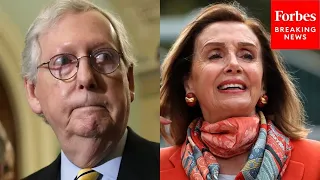 McConnell Reacts To Pelosi Calling On Israeli PM Netanyahu To Resign